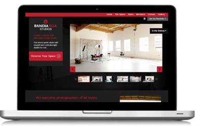 Bandia Rua Studios Web Design