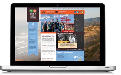 S2SF 2012 Bicycle Tour Fundraising Website Design